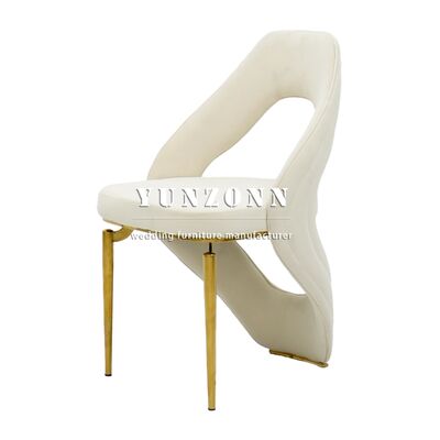 Good price Chinese Modern Elegant New Arrival Upholstered Nordic Velvet Hotel Padded Dining Room Chair online