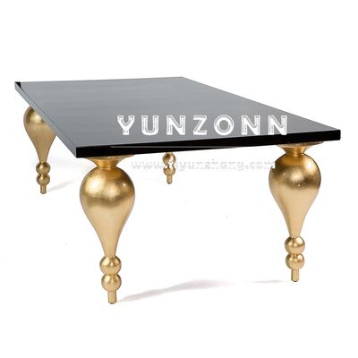 Good price Modern Stainless Steel Rectangle Dining Table With Four Big Legs for Outdoor Events Hotels Restaurants and Halls online