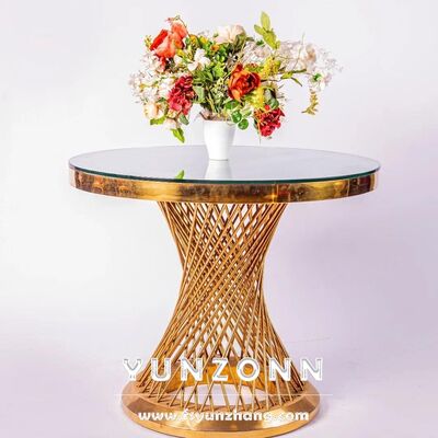 Good price Commercial Furniture Wedding Cake Table with Stainless Steel Frame and Nest Base Wedding Decoration Event Decor online