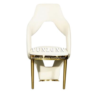 quality Unique Design Living Room Set Stainless Steel Accent Chair Leisure Chair for Wedding factory