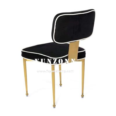 Good price Luxury Black Velvet Wedding Chairs Party and Event Stackable Design for Hotels-Wholesale online