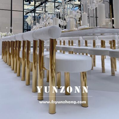 Good price Modern Design Luxury Metal Banquet Party Chairs High Quality Hot Sale for Hotels Dining Outdoor Wedding Reception online