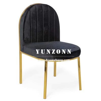 Good price Wholesale Black Oval Back Chair with Stainless Steel Material High Quality for Wedding Parties Hotel Banquets Events online