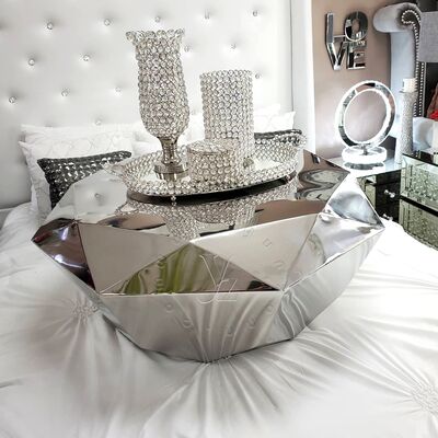 Good price Diamond Luxury Modern Lift Top Coffee Table Durable Metal Furniture with Stainless Steel for Living Room online