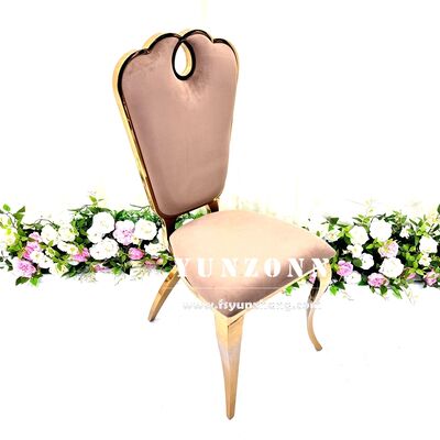 Good price Luxury Gold Chair with X Legs Steel Banquet Furniture Wedding Events Parties Modern Style Living Room Apartment Villa Hotel Use online