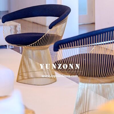 Good price Iron Leisure Lounge Chairs for Hotels & Restaurants - Modern Tufted Padded Armchairs online