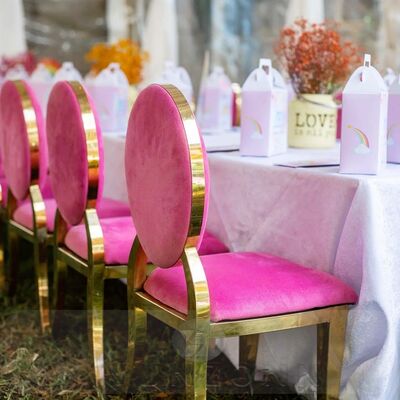 Good price Wholesale Stainless Steel Chair for Kids Hotel Furniture for Outdoor and Party Use for Weddings and Children's Events online