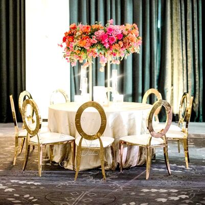 Good price Modern Gold Chiavari Louis Chairs Hole Back Velvet Wedding Dining Living Room Outdoor Home Hotel Stylish Metal Restaurants online