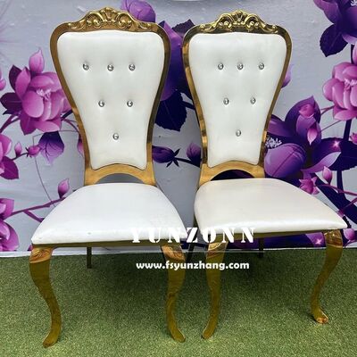 Good price Modern Luxury Event Chair for Hotel Weddings and Banquets Synthetic Leather and Steel for Apartments online