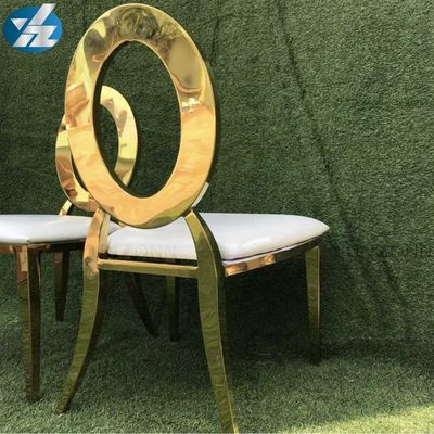 Good price Hollow Back Round gold events chairs munufacturer online