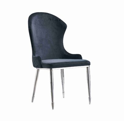 Good price Modern Baroque Polished Stainless Steel Dining Chair Home Hotel online