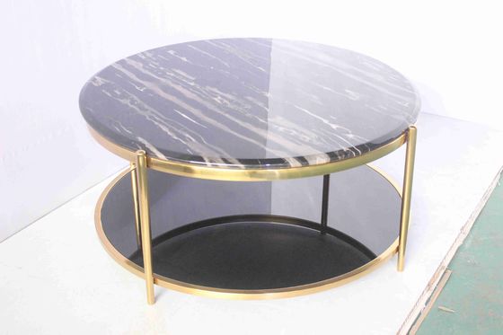 Good price Modern Luxury Balcony Leisure Round Marble Coffee Tea Table for Small Apartment online
